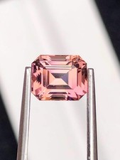 Pink Tourmaline Faceted 1.75 ct   Peachy Gem for Engagement Ring