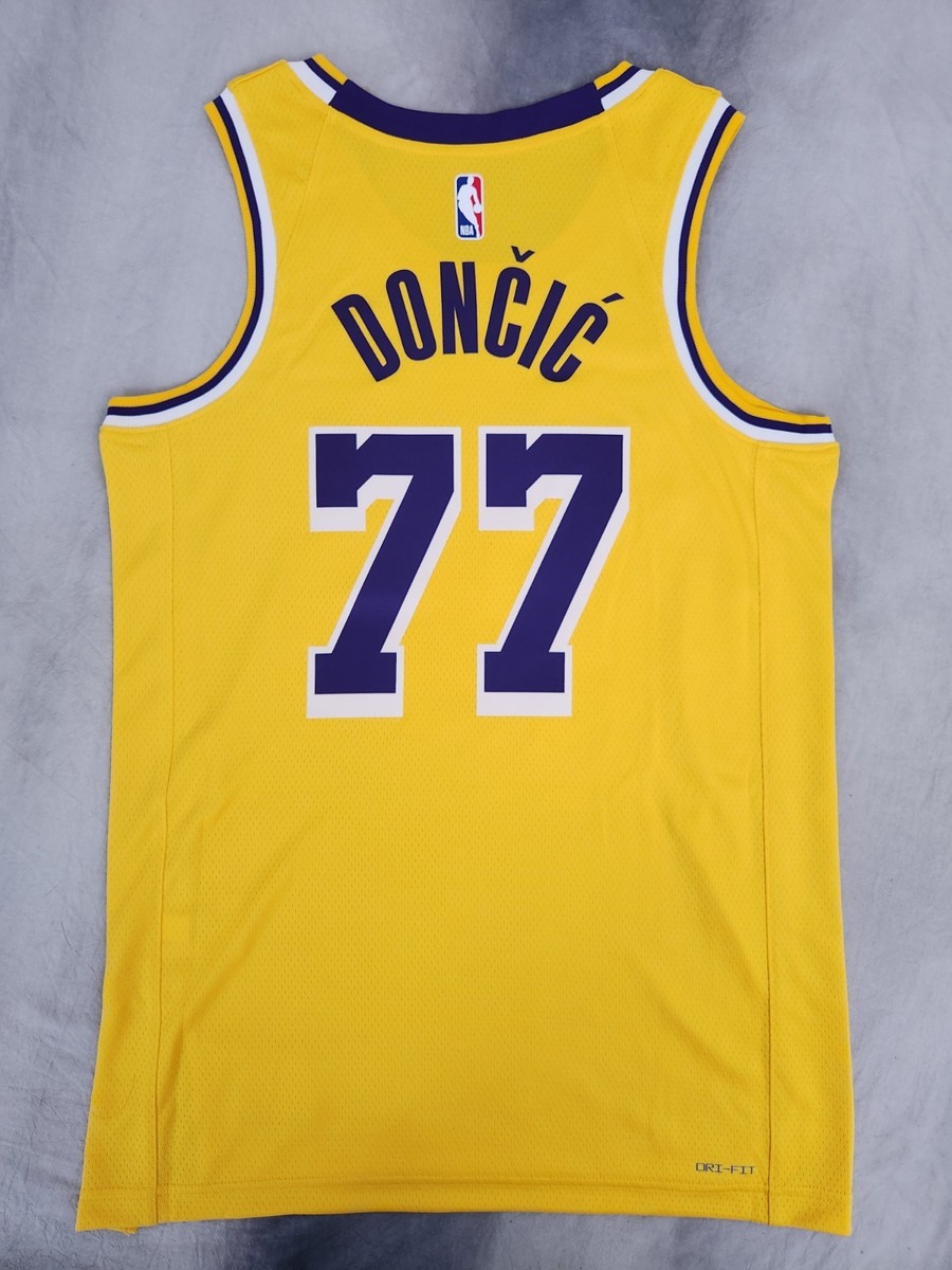 Nike Los Angeles Lakers Luka Doncic Icon Edition Swingman Jersey