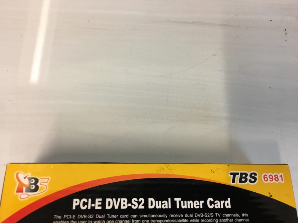TBS 6981 PCI-E DVB-S2 Dual Satellite HD TV Tuner Card - Image 3 of 3