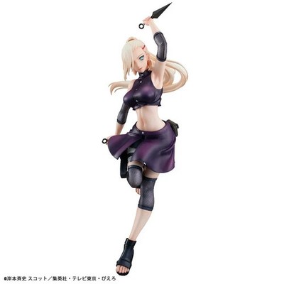 Naruto Gals Ino Yamanaka Naruto Shippuden MegaHouse Figure Official Statue New