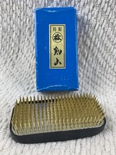 NEW Japanese Ikebana Kenzan Flower Arrangement Brass Needle Frog Japan Rectangle