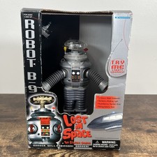 1998 LOST IN SPACE Trendmasters 7  B-9 Robot NEW IN BOX - Rare Collectible