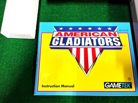 AMERICAN GLADIATORS Nintendo NES COMPLETE  Excellent Condition - RARE 1991 Japan
