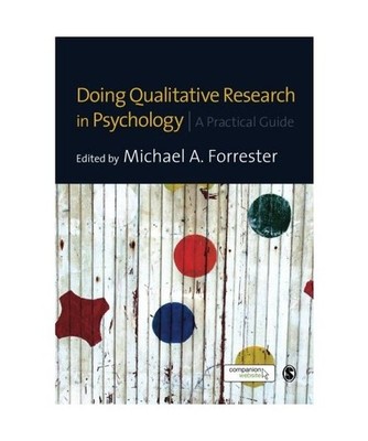 Doing Qualitative Research in Psychology: A Practical Guide