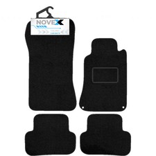 Novex Tailored Car Mats For Mercedes CLC Coupe 2008-2010 4pc Custom Fit Heelpad