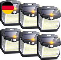 Solarlampen FüR AußEn Mit Bewegungsmelder: 248 Led Solar Lampe Outdoor 3 Modi Be