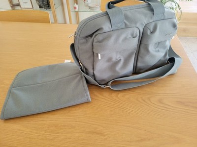 JOOLZ Wickeltasche Grau mit Wickelunterlage