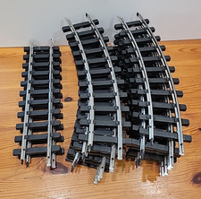 Bachmann G Scale Track Lot--12 Pcs Curved Track  2 Pcs Straight Track