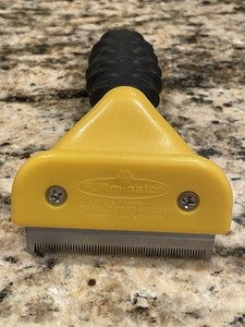 Furminator Long Hair Deshedding Tool for Large Dogs, Standard
