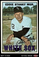 1967 Topps #81 Eddie Stanky White Sox MANAGER 4 - VG/EX