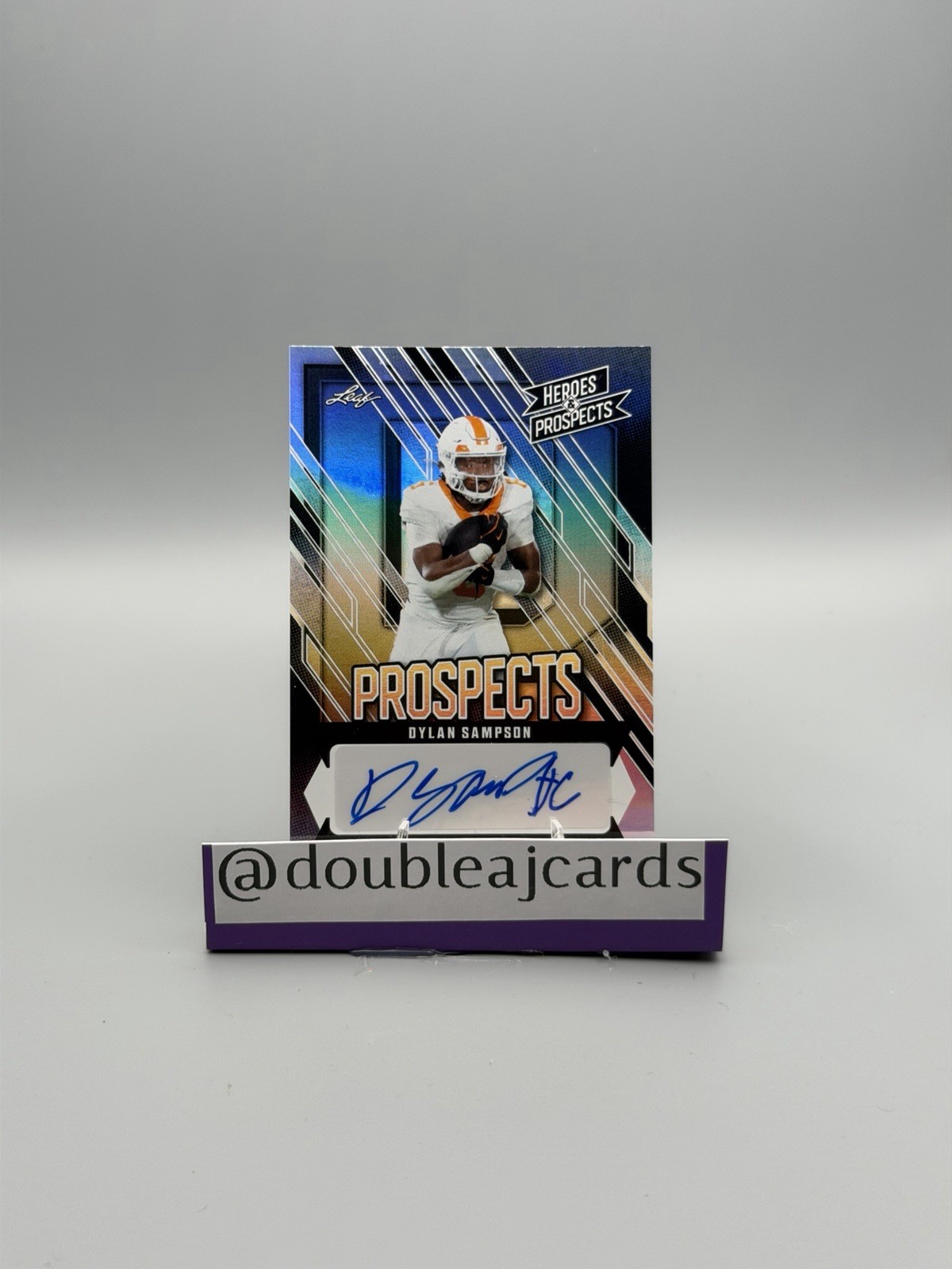 2024 Leaf Heroes & Prospects - Prospect Autographs Dylan Sampson #AP-DS2 Silver