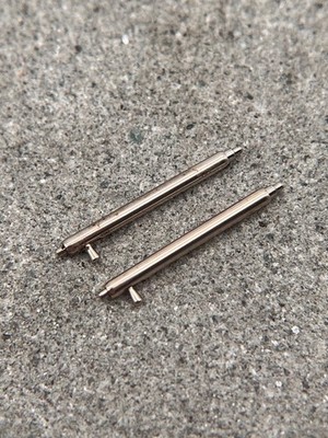 #1692 ORIG. PATEK PHILIPPE 19mm WEIßGOLD 18K FEDERSTEG SPRINGBAR STEG WHITE GOLD