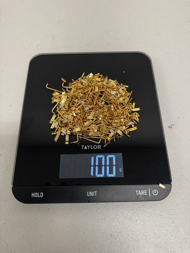 Curated visual reference: 100 Grams 3 Reference: 100 Grams 3 5Oz Of Scrap Gold Pins Pieces From