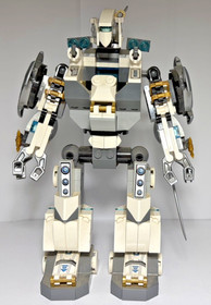 MOSTLY COMPLETE LEGO NINJAGO TITAN MECH BATTLE 70737 (SEE IMAGES AND READ DESC.)
