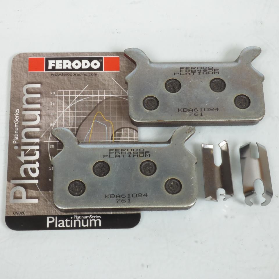 Plaquette de frein arrière Ferodo pour Harley Davidson 1450 Flhr Road King 1999