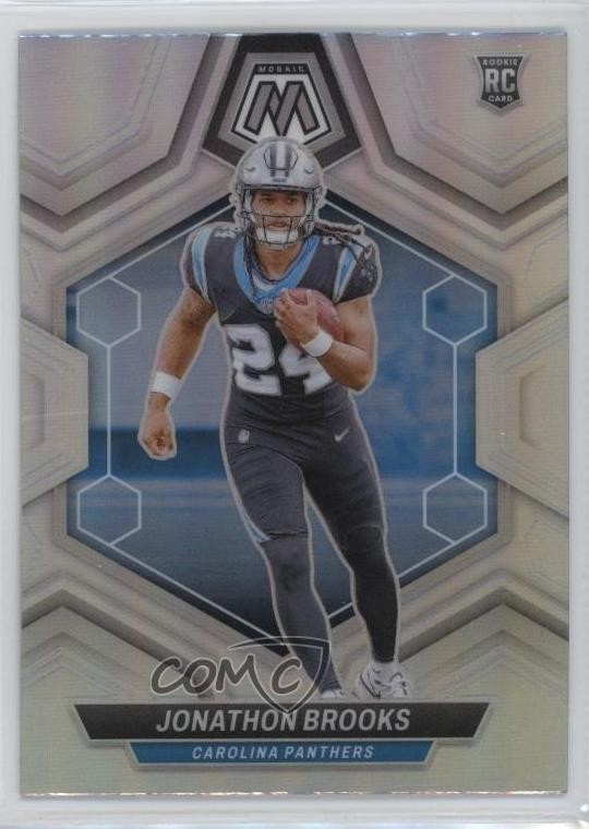 2024 Panini Mosaic Rookies Silver Prizm Jonathon Brooks #345 b7z