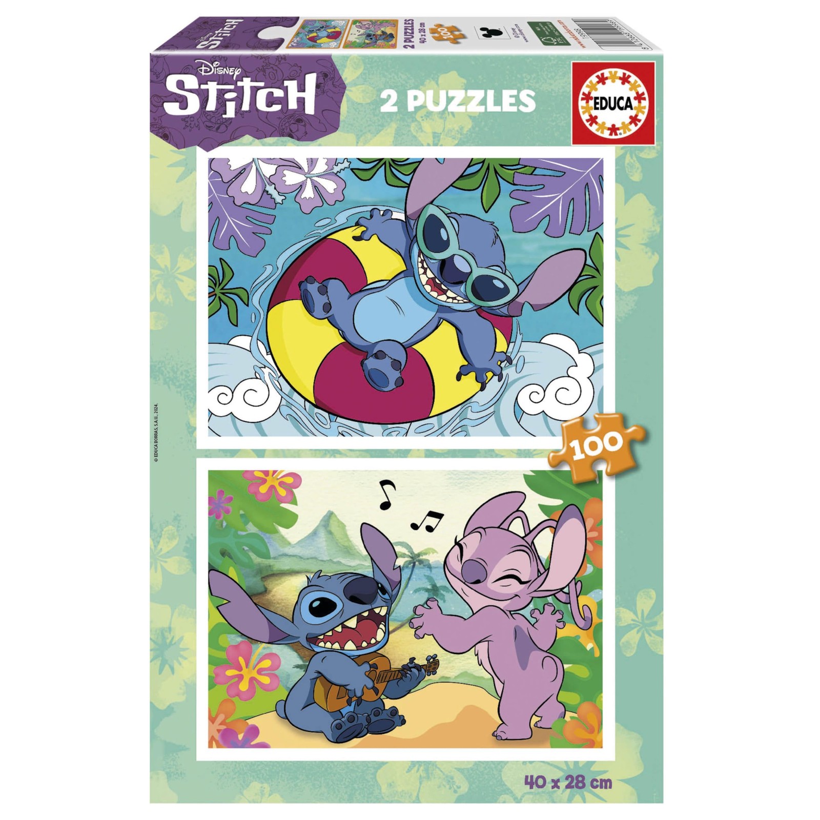 Disney Puzzle Enfant 100 Pièces pour des Après-midis de Jeu Calme en Famille 40x28 cm