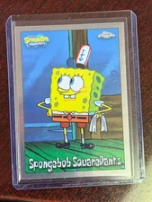 2025 Topps Chrome 25th Anniversary Spongebob Squarepants True Base Card #25