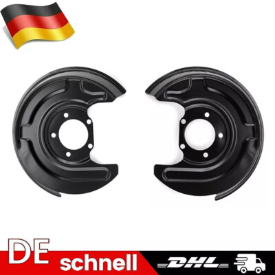 2x Spritzblech Abdeckblech Ankerplatte Bremse hinten für VW PASSAT 3B 3BG B5