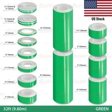 Roll Vinyl Pinstriping Pin Stripe Solid Line Adhesive Tape Decal Sticker GREEN