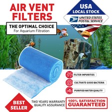 Aquarium Filter Media Pad Cut to Fit for Fish Tank Canister Filter 12"x23'x1/2"