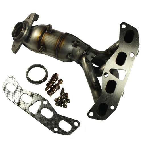 New Exhaust Manifold With Catalytic Converter For 2002-2006 Nissan Altima 2.5L - Picture 3 of 6