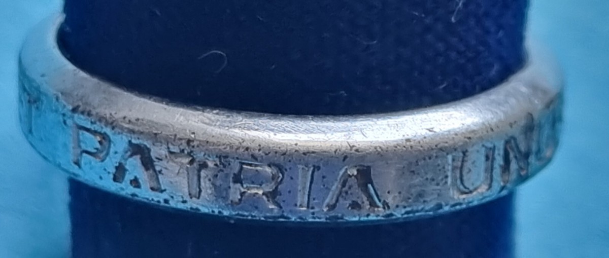 Fede Oro Alla Patria Immagini REGNO ITALIA ANELLO FEDE NUZIALE ORO