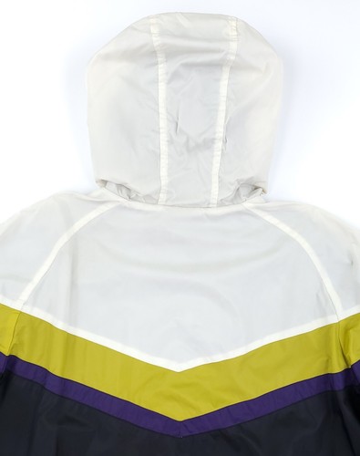 55DSL FiftyFiveDSL Mens 2XL Full Zip Hooded Windbreaker Nylon Jacket Multicolor - Picture 10 of 16