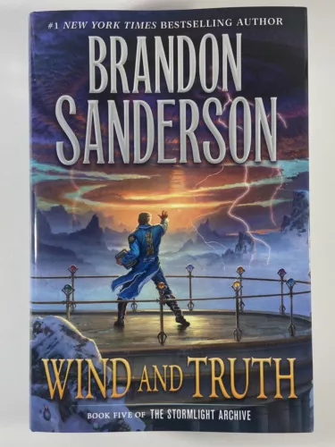 Wind and Truth Stormlight Archive Series BOOK 5 Brandon Sanderson NEW HARDCOVER