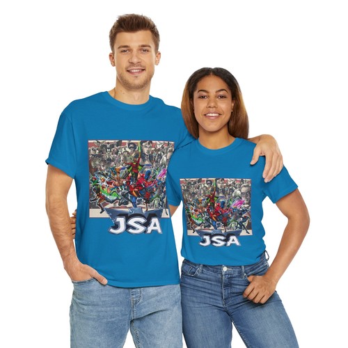 JSA T-Shirt - Dr Fate, Power Girl, Alan Scott, Jade, Mr Terrific, Stargirl - DC - Picture 53 of 65