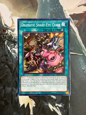 Yugioh Dramatic Snake-Eye Chase Common PHNI | eBay Yugioh Dramatic Snake-Eye Chase Common PHNI | eBay