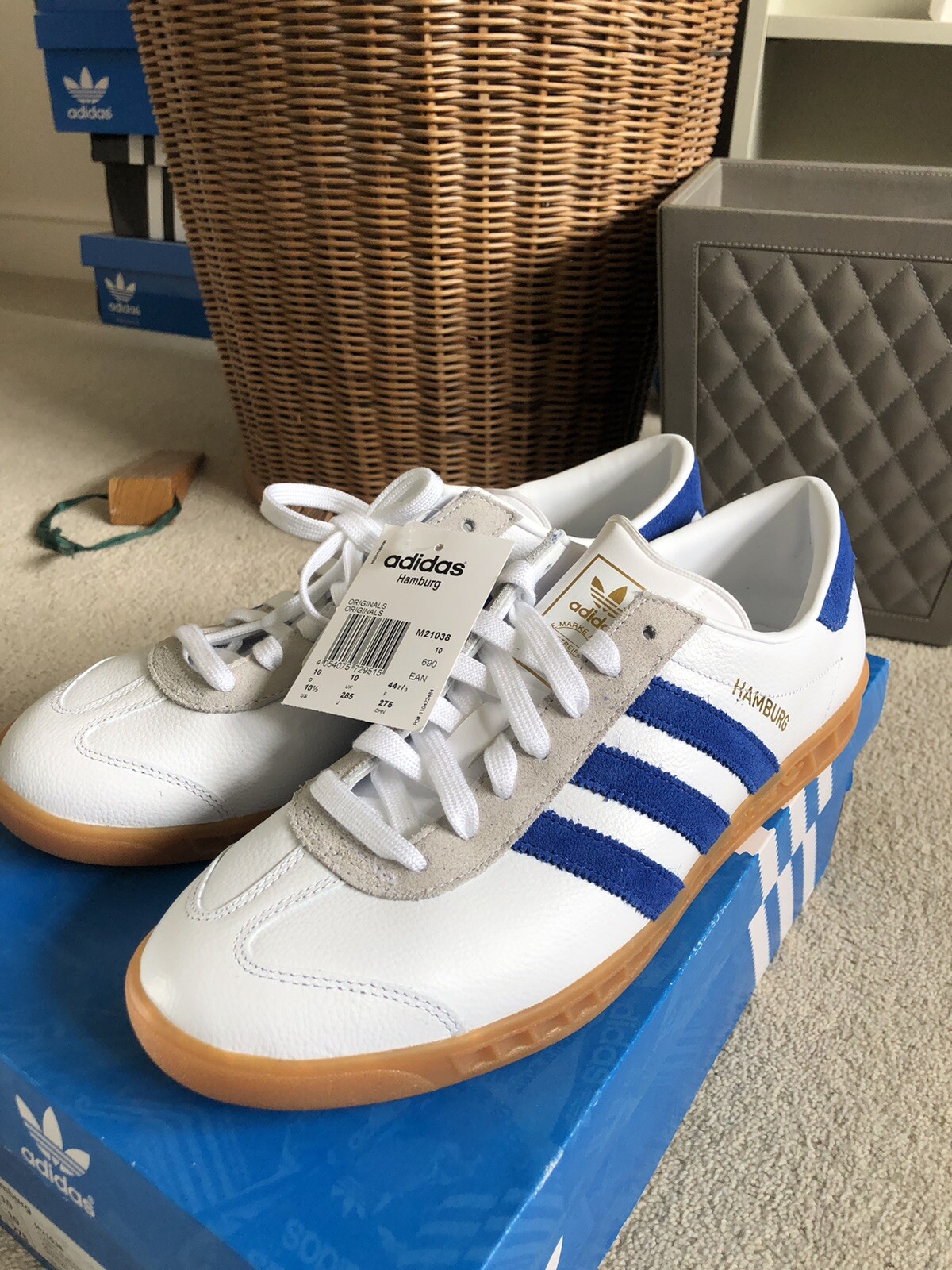 cirujano sector al límite Adidas Hamburg Noel Gallagher Size? Exclusive Colourway UK 10 BNWT Dublin |  eBay