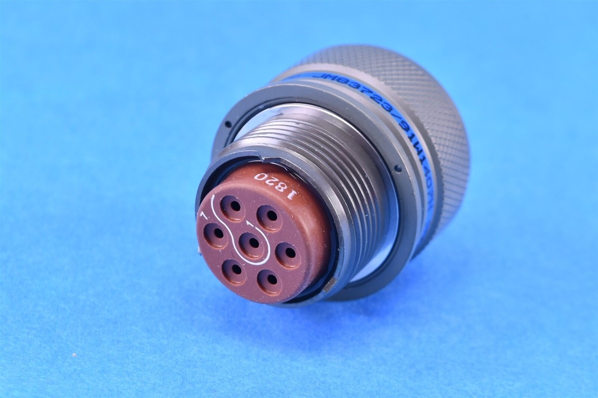 TTI Circular MIL Spec Aero-Connector 7P 13A Female Socket M83723