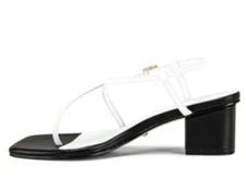 New In Box Raye Gaia heel Size 9 White-Black 
