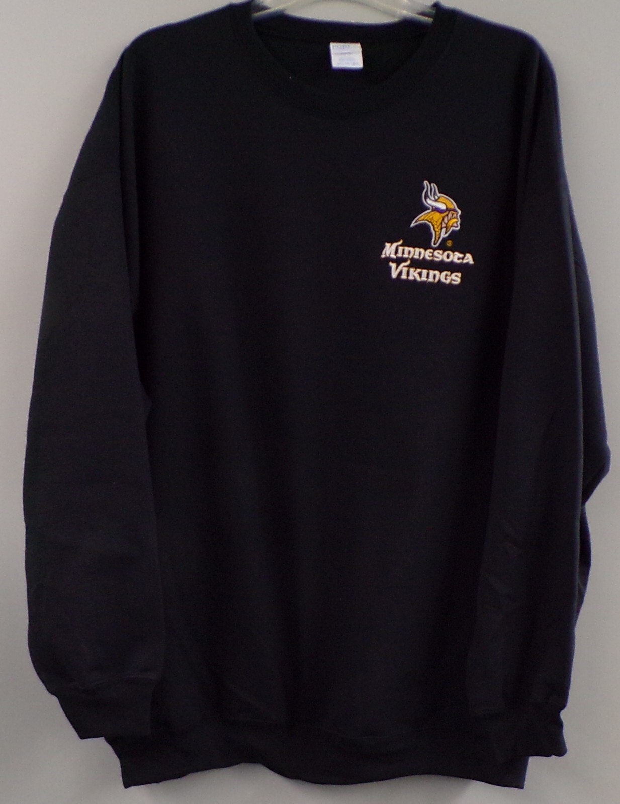 NFL Minnesota Vikings Football Embroidered Sweatshirt S-5XL, LT-4XLT New