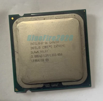 Intel Core 2 Extreme QX9650 LGA775 CPU Processor 3GHz Quad-Core 4T 130W QX9650 - Bild 1 von 4