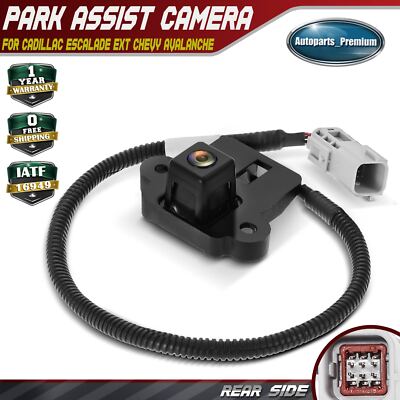 Rear View Back Up Park Assist Camera for Chevy Avalanche Cadillac Escalade EXT
