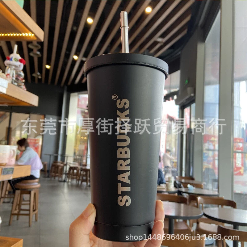 Hot 473ml double-layer three bar stainless steel insulated straw cup - Image 4 of 4