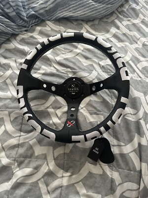 330mm Deep Dish Steering Wheel - Fit 6 hole Hub Like Vertex Nardi NRG Grip