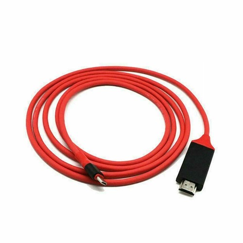 Câble adaptateur 2M USB 3.1 Type C USB-C vers 4K 2K HDMI HDTV AV TV pour téléphone PC - Photo 13/15