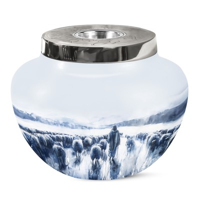 Shepherd Large Urn Human Ashes Cremation Urns For Adult Loved One Decorative