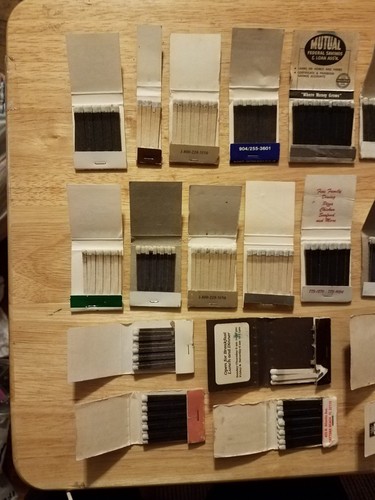 Vintage Matchbooks lot of 25 Advertising hotels Restaurants Tobacco Collectible - Picture 10 of 12