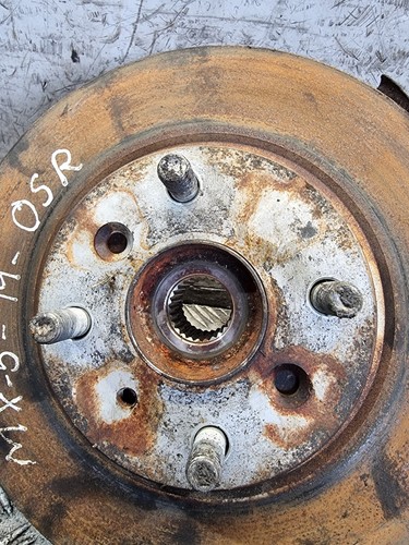 MAZDA MX-5 KNUCKLE HUB REAR RIGHT 1.5L PET MAN 2019 KNUCKLE HUB - Picture 5 of 14
