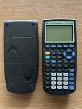 Texas Instruments TI-83 Plus Graphing Calculator with Cover Tested Working