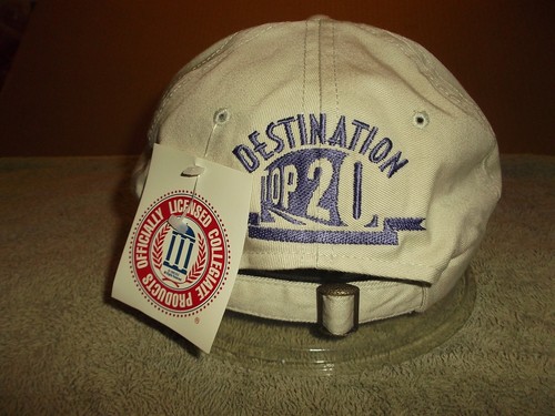 Vintage Clemson University Hat~Herb Fishel Owned~New~Tan~Destination Top 20~SC~ - Picture 3 of 6