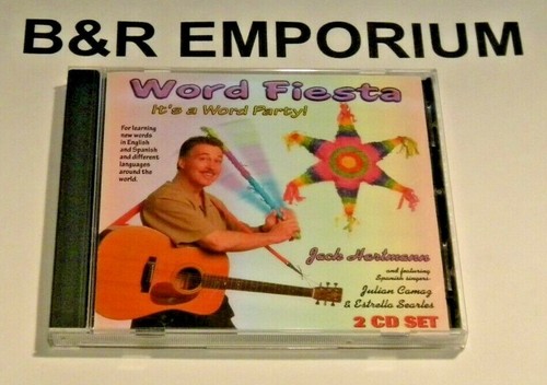 Jack Hartmann & Friends - Word Fiesta - (2003 Hop2It Music) - Used 2-CD - 第 1/4 張圖片