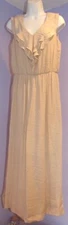 Womens AB Studio Tan Sleeveless Dress M