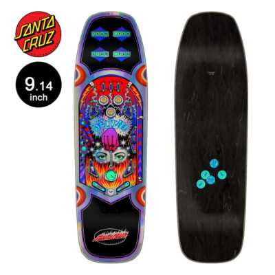 SANTA CRUZ DELFINO PINBALL 9.14 デッキ Santa Cruz Delfino Pinball