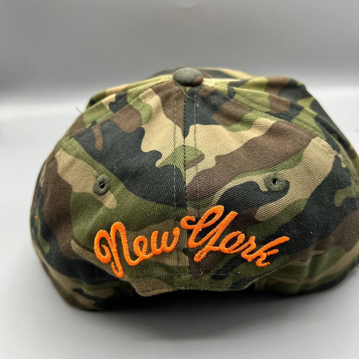 KBETHOS Camouflage Baseball Cap with Olive and Dark Green Accents Camo Ribbon Vintage Ballcap | KBETHOS main image 3