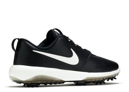 Men Nike Roshe G Tour Golf Shoes Size 10 Black White AR5580 001 Waterproof - Picture 3 of 24